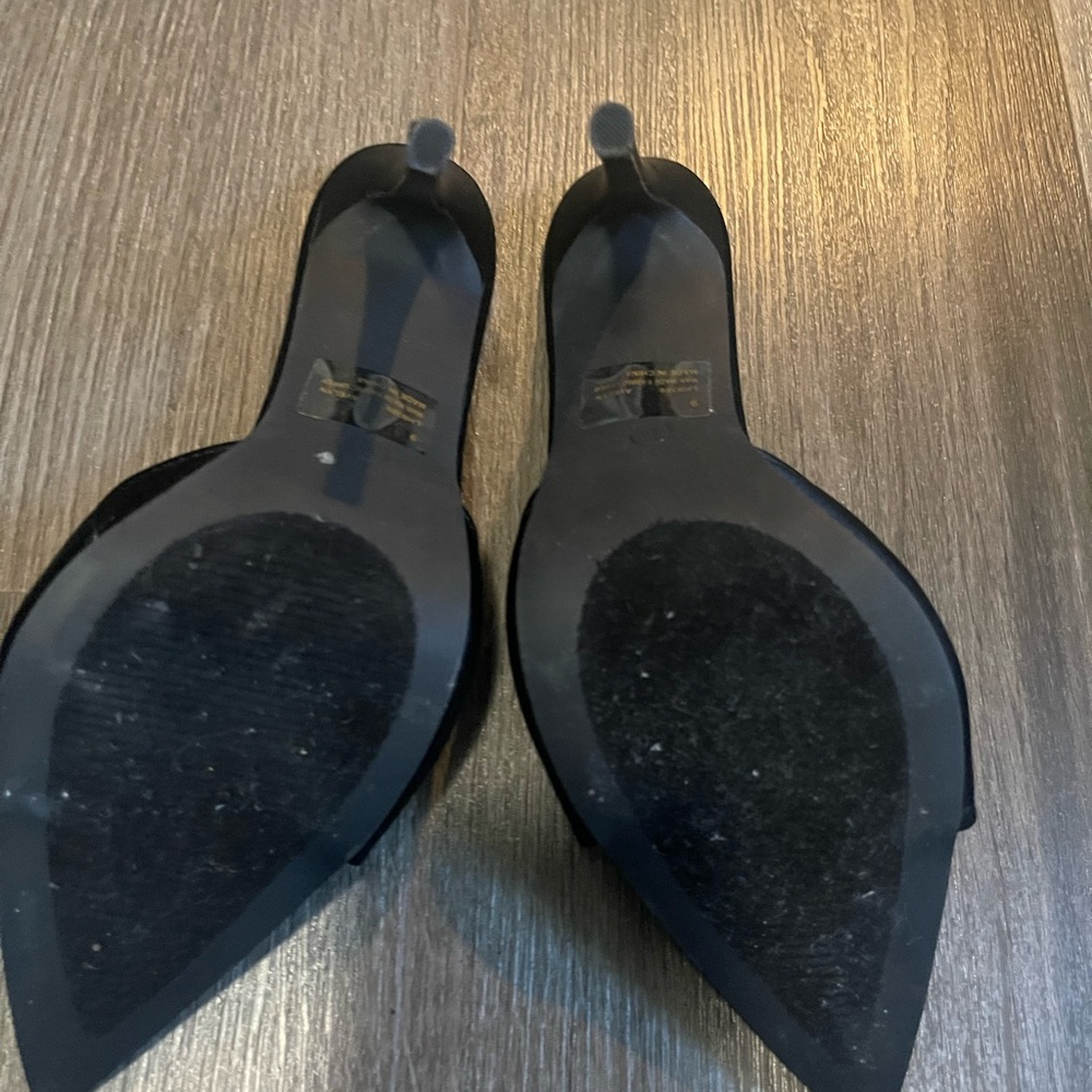 Cape Robbin Black Women's Stiletto Heels - Picture 4 of 5